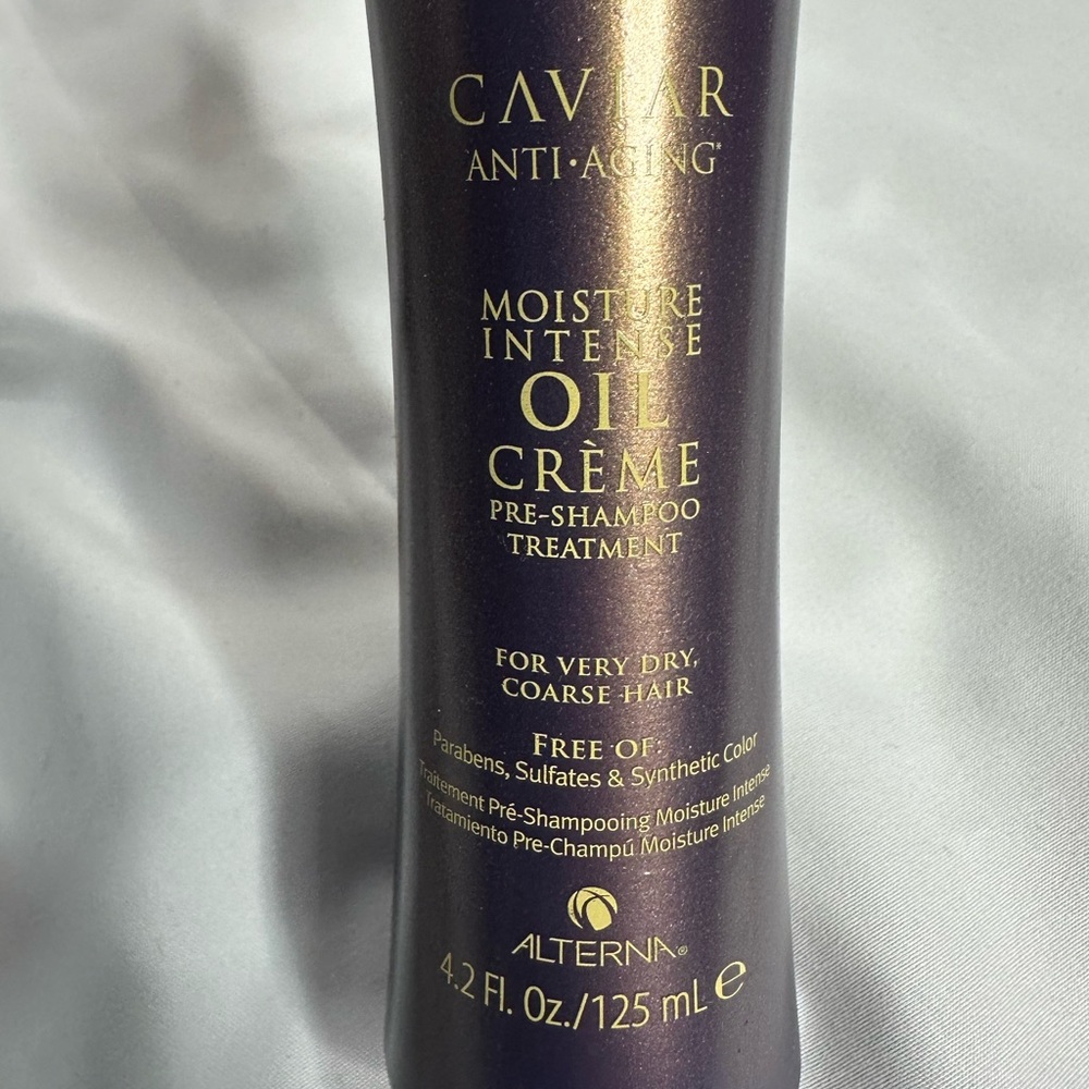 Alterna CAVIAR Moisture Intense Oil Creme Pre-Shampoo Treatment 4.2 fl oz - Picture 5 of 7